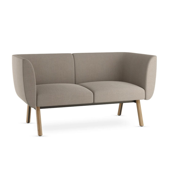 Dvojsedák NIDO NI-K2 nízký opěrák