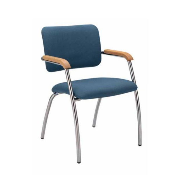 Čalouněná konferenční židle OLYMP 4 nohy