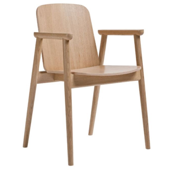 Jídelní židle s područkami B-4390 prop