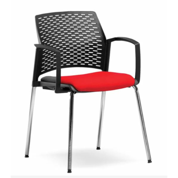 Jednaci židle REWIND plasty černé