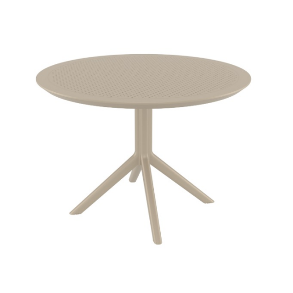 Zahradní kulatý stůl SKY TABLE 105 - taupe
