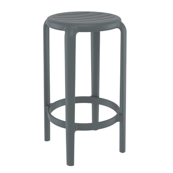 barová židle TOM 65 dark grey