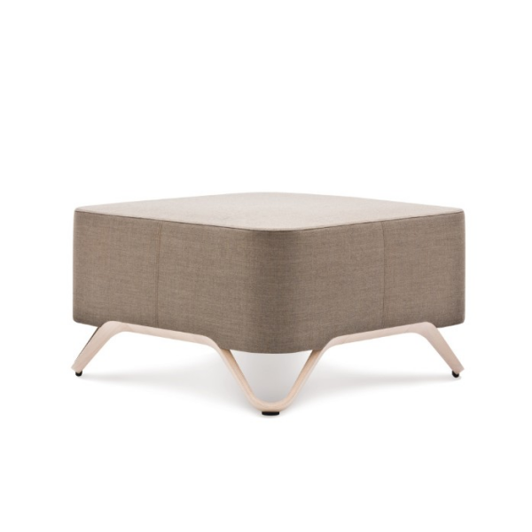 Taburet SOFTBOX 10 - bukové nohy