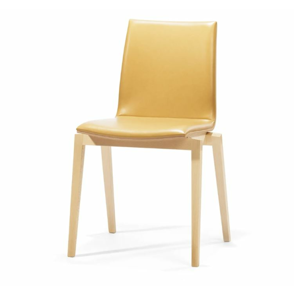 Dřevěná čalouněná židle STOCKHOLM