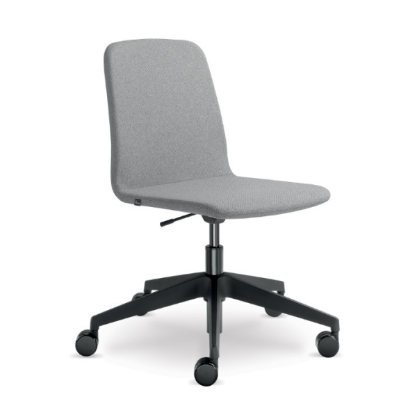 Konfereční židle SUNRISE 152,  F80 kříž hliníkový černý N1