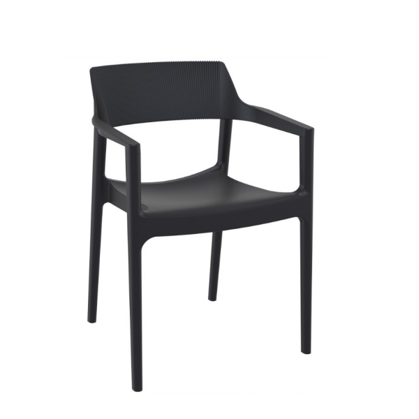 Plastová židle TULUM s područkami