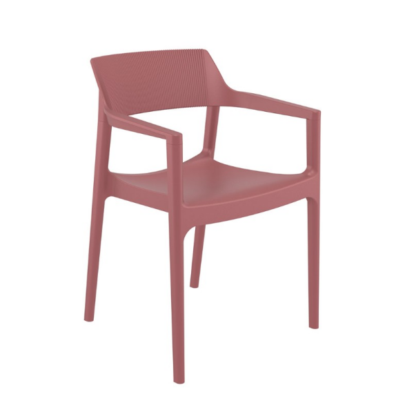 Plastová židle TULUM s područkami