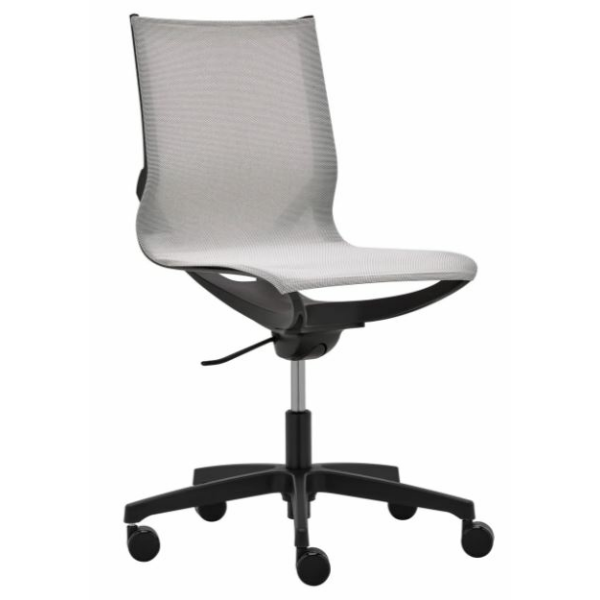 Kancelářská židle ZERO G plasty černé bez područek