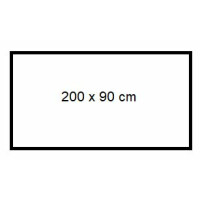 200 x 90 cm