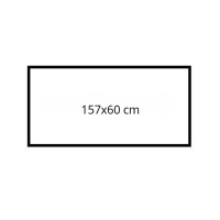157x60 cm
