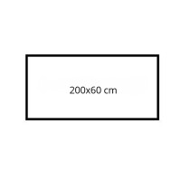 200x60 cm
